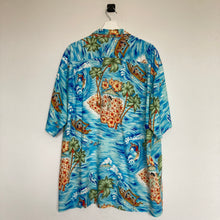 Charger l'image dans la galerie, chemise-hawaienne-homme-multicolore-fleurs-et-ocean