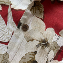 Charger l'image dans la galerie, chemise-hawaienne-homme-rouge-et-blanche