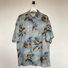 Charger l'image dans la galerie, chemise-hawaienne-homme-vintage-bleu