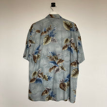 Charger l'image dans la galerie, chemise-hawaienne-homme-vintage-bleu