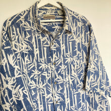 Charger l'image dans la galerie, chemise-hawaienne-homme-vintage-bleu-clair