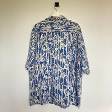 Charger l'image dans la galerie, chemise-hawaienne-homme-vintage-bleu-clair