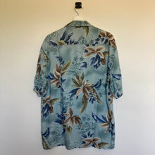 Charger l'image dans la galerie, chemise-hawaienne-homme-vintage-bleue
