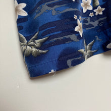 Charger l'image dans la galerie, chemise-hawaienne-homme-vintage-bleue