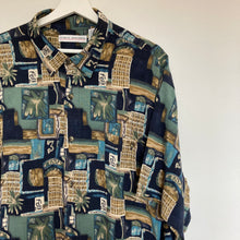 Charger l'image dans la galerie, Chemise hawaïenne vintage 100% rayon
