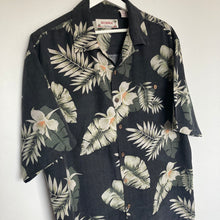 Charger l'image dans la galerie, chemise-hawaienne-homme-vintage-noir