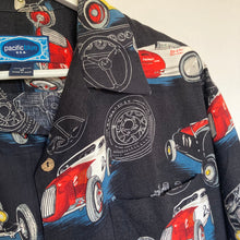Charger l'image dans la galerie, chemise-hawaienne-homme-voitures-moto