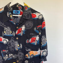 Charger l'image dans la galerie, chemise-hawaienne-homme-voitures-moto