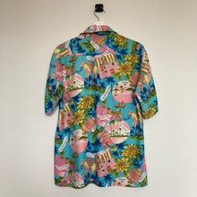 Charger l'image dans la galerie, chemise-hawaienne-vintage-a-fleurs-multicolore