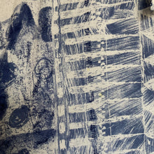 Charger l'image dans la galerie, chemise-hawaienne-vintage-a-motifs-homme-bleue