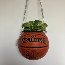 Charger l'image dans la galerie, decoration-ballon-de-basket-transforme-en-pot-de-fleurs