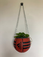 Charger l'image dans la galerie, decoration-ballon-de-basket-transforme-en-pot-de-fleurs-basketball-planter-adidas