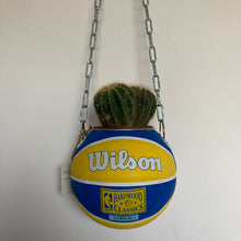 Charger l'image dans la galerie, decoration-ballon-de-basket-transforme-en-pot-de-fleurs-indiana-pacers