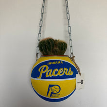 Charger l'image dans la galerie, decoration-ballon-de-basket-transforme-en-pot-de-fleurs-indiana-pacers