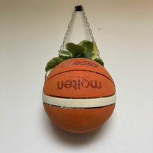 Charger l'image dans la galerie, decoration-ballon-de-basket-transforme-en-pot-de-fleurs-molten