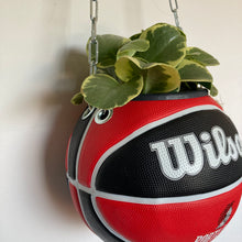 Charger l'image dans la galerie, decoration-ballon-de-basket-transforme-en-pot-de-fleurs-portland