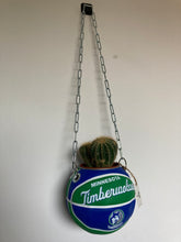 Charger l'image dans la galerie, decoration-ballon-de-basket-transforme-en-pot-de-fleurs-timberwolves