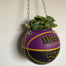 Charger l'image dans la galerie, decoration-ballon-de-basket-transforme-en-pot-de-fleurs-wilson-mvp