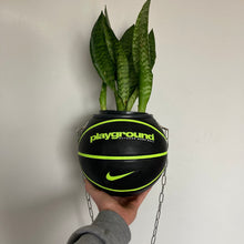 Charger l'image dans la galerie, idee-deco-chambre-sneaker-room-basketball-planter-pot-de-fleurs-ballon-de-basket-nike-plante