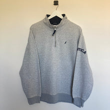 Charger l'image dans la galerie, Pull Nautica col à zip 1/4 (XL) - Turtle Frip