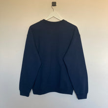 Charger l'image dans la galerie, Sweat vintage bleu foncé logo brodé (S/M)
