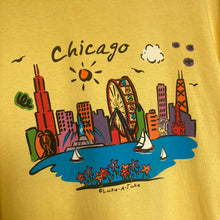 Charger l'image dans la galerie, Tee-shirt vintage Chicago (M/L oversize / XL/2XL)