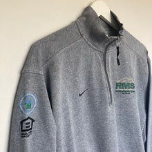 Charger l'image dans la galerie, Sweat Nike brodé col à zip (M)