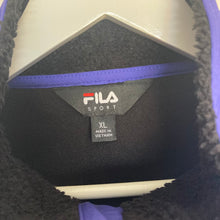 Charger l'image dans la galerie, Veste Polaire Fila noir et violet (M)