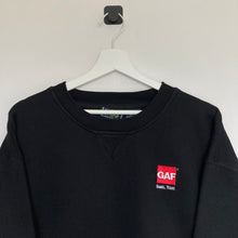 Charger l'image dans la galerie, Sweat noir épais logo brodé (L)