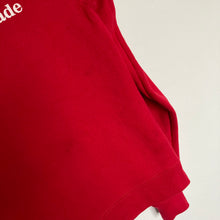 Charger l'image dans la galerie, Sweat vintage rouge à imprimé (S)