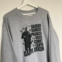 Charger l'image dans la galerie, Sweat gris à imprimé (S)