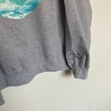 Charger l'image dans la galerie, Sweat gris à imprimé (L)