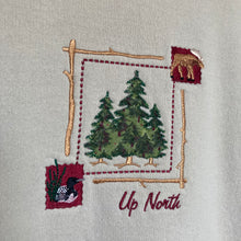 Charger l'image dans la galerie, Sweat vintage de Noël brodé (XL)