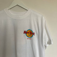 Charger l'image dans la galerie, Tee-shirt blanc vintage Hard Rock Café Key West made in USA 1990 - rare - collector