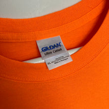 Charger l'image dans la galerie, Tee-shirt orange à imprimé (M/L oversize , XL)