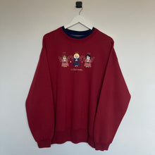 Charger l'image dans la galerie, Sweat vintage de Noël brodé (L)