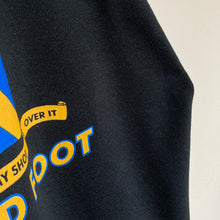 Charger l'image dans la galerie, Sweat vintage noir imprimé au dos (M/L)