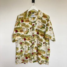 Charger l'image dans la galerie, Chemise vintage à motifs vignes / vin / vignoble pour homme