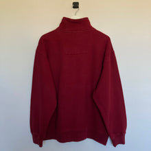 Charger l'image dans la galerie, Pull Nautica bordeaux col à zip 1/4 (L)