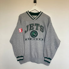Charger l'image dans la galerie, Sweat vintage Lee New York Jets 90's (L)