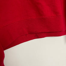 Charger l'image dans la galerie, Sweat vintage rouge à imprimé (S)
