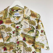 Charger l'image dans la galerie, Chemise vintage à motifs vignes / vin / vignoble pour homme
