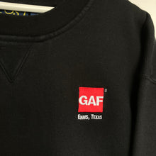 Charger l'image dans la galerie, Sweat noir épais logo brodé (L)