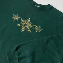 Charger l'image dans la galerie, Sweat vintage de Noël brodé (M/L)