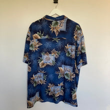 Charger l'image dans la galerie, Chemise hawaienne vintage poche à recoudre (2XL)