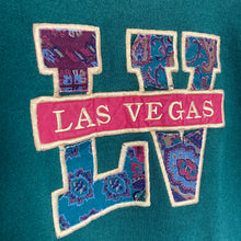 Charger l'image dans la galerie, Sweat vintage heavy brodé Las Vegas 90´s (M)