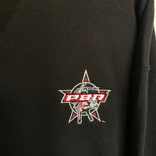 Charger l'image dans la galerie, Sweatshirt vintage noir logo brodé (XL/2XL)