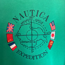 Charger l'image dans la galerie, Sweat vintage Nautica Expedition brodé (M/L)