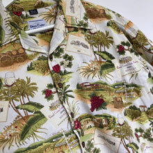 Charger l'image dans la galerie, Chemise vintage à motifs vignes / vin / vignoble pour homme