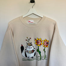 Charger l'image dans la galerie, Sweat vintage à imprimé (S/M)